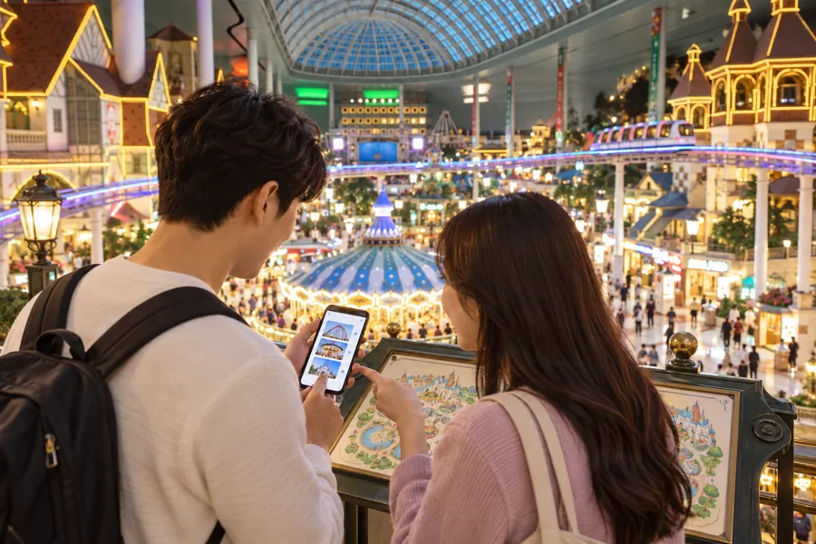 Akses prioritas Magic Pass untuk wahana Lotte World