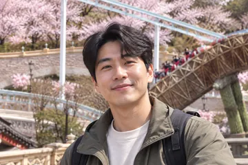 Porträt von Daniel K. in Lotte World